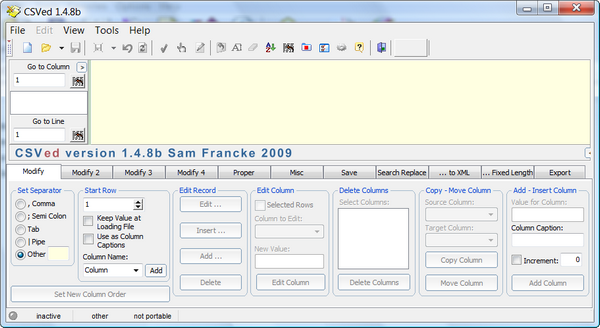 CSV Editor Pro 27.0 free instals